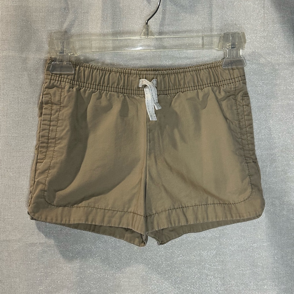 Carter's Tan Athletic Shorts With Elastic Waistband